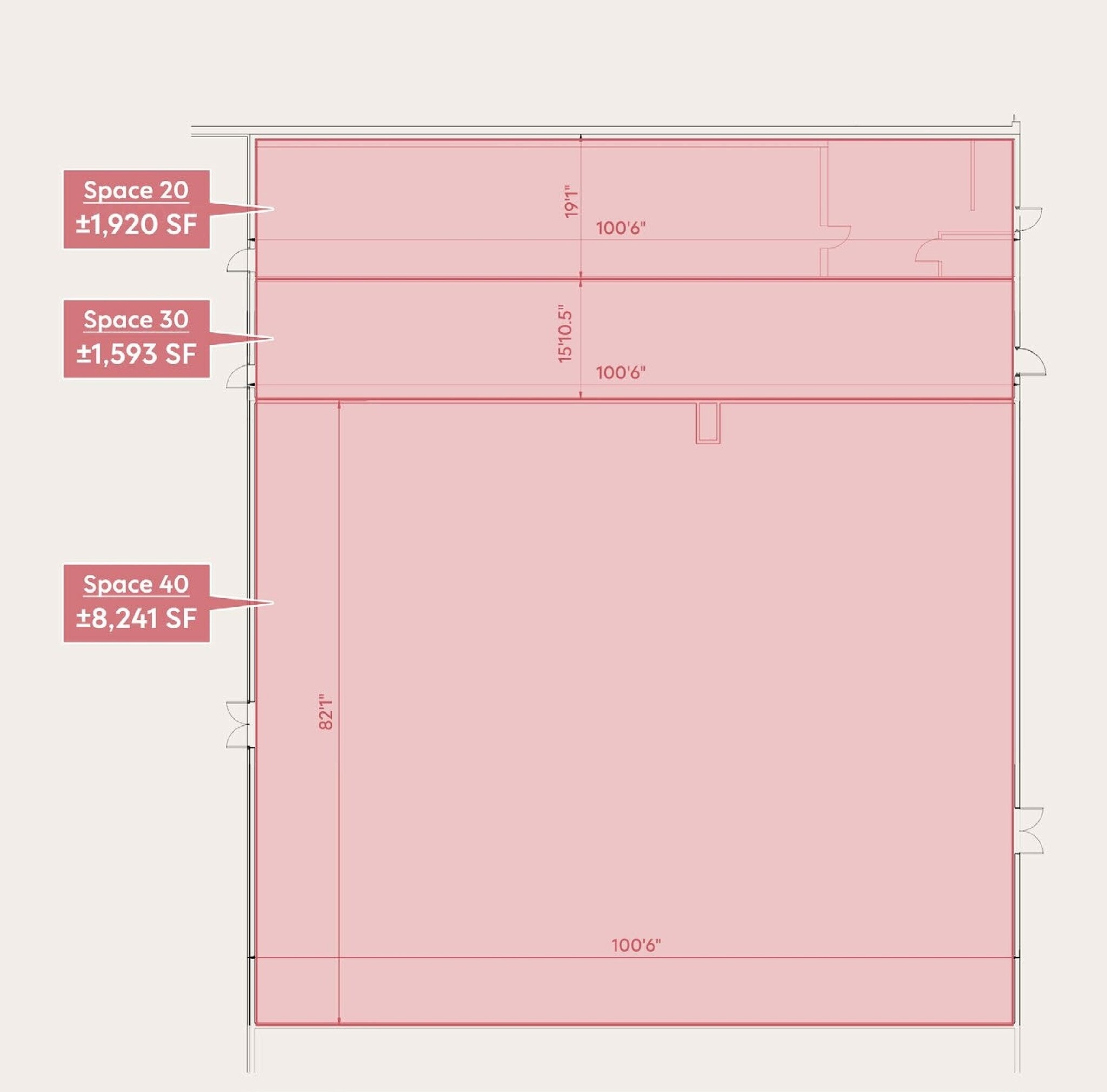 330-424 W Oregon Ave, Philadelphia, PA à louer Plan d’étage- Image 1 de 3