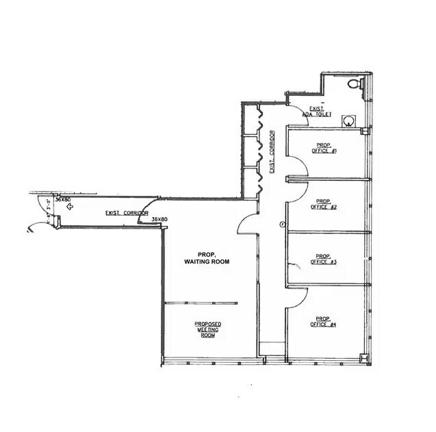 935 Northern Blvd, Great Neck, NY à louer Plan d’étage- Image 1 de 1
