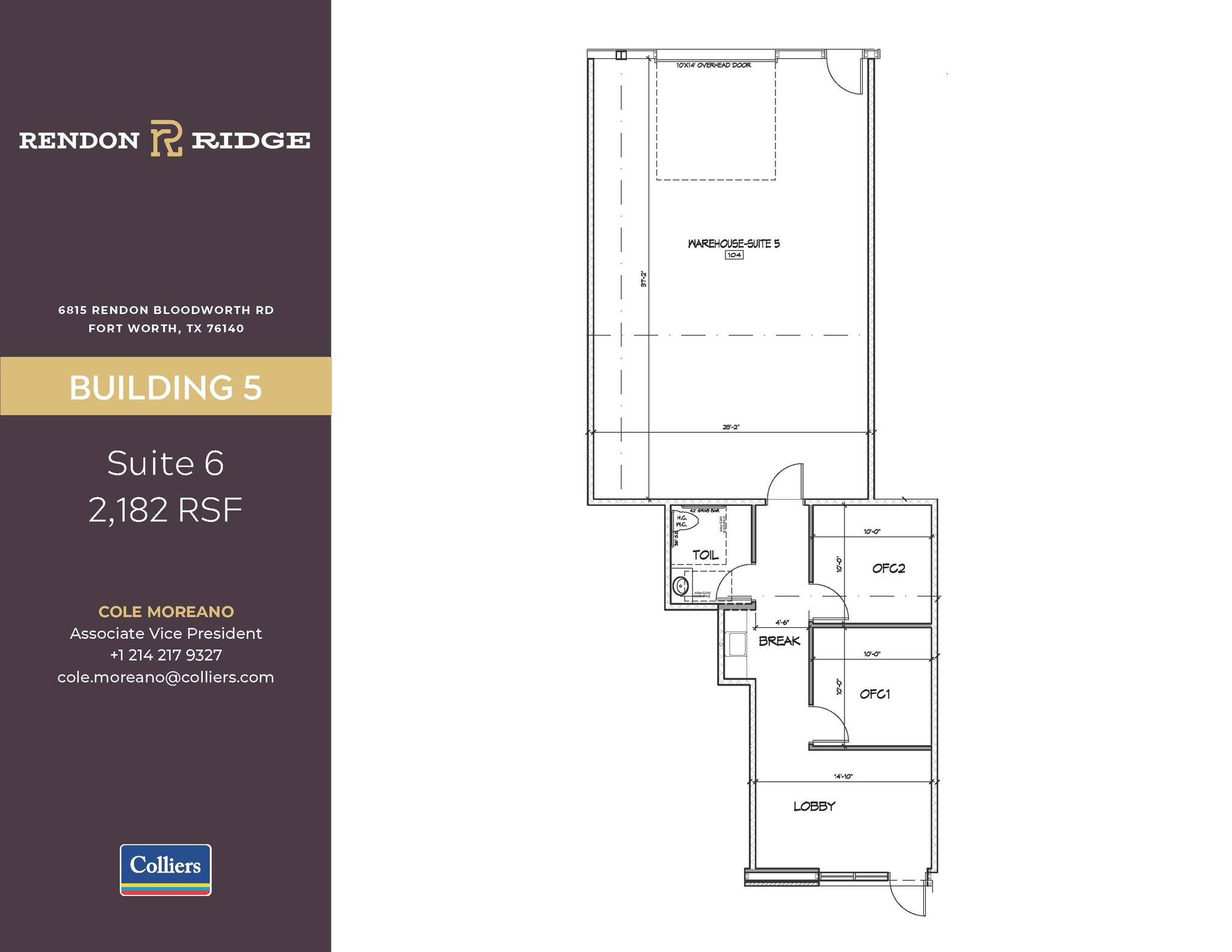 6815 Rendon Bloodworth Rd, Fort Worth, TX for lease Building Photo- Image 1 of 1