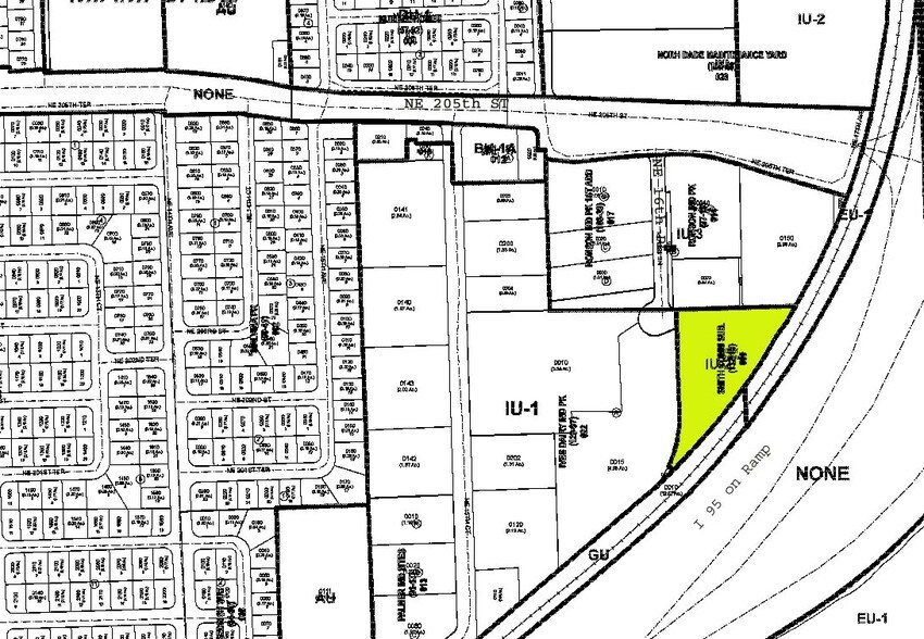 20165-20199 NE 16th Pl, Miami, FL à louer - Plan cadastral - Image 3 de 3