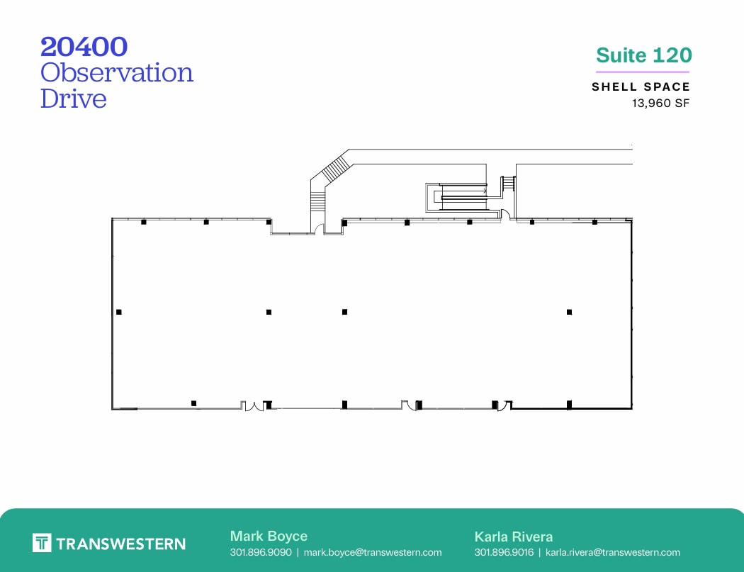 20400 Observation Dr, Germantown, MD à louer Plan d’étage- Image 1 de 1