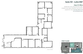 5800 Armada Dr, Carlsbad, CA à louer Plan d’étage- Image 1 de 1