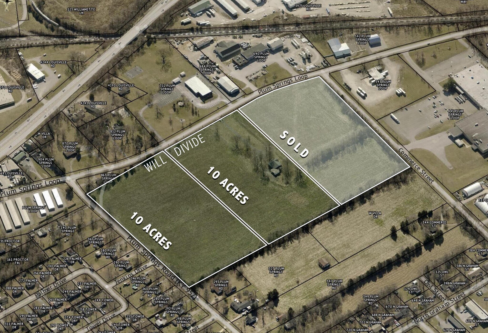 721 Plum Springs Loop, Bowling Green, KY à vendre Photo du bâtiment- Image 1 de 3