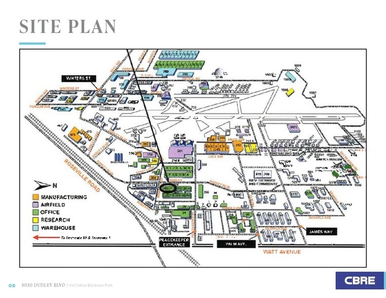5012-5116 Dudley Blvd, Mcclellan, CA for lease - Building Photo - Image 2 of 5