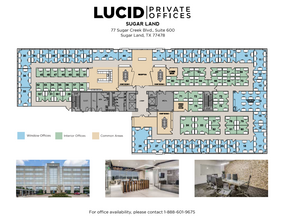 77 Sugar Creek Center Blvd, Sugar Land, TX à louer Plan d  tage- Image 1 de 3