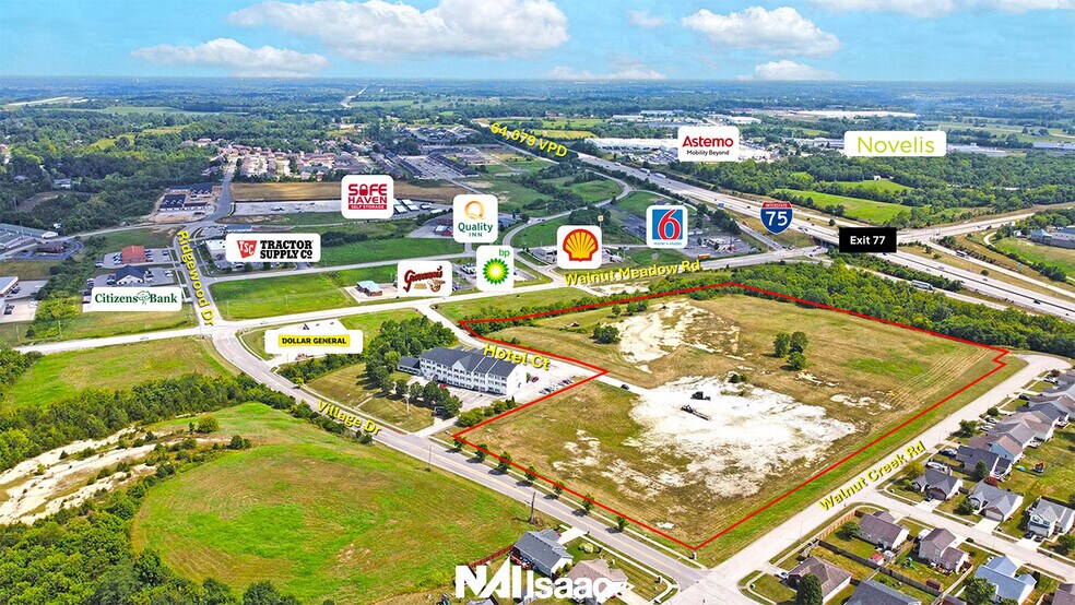 351 Hotel Ct, Berea, KY à vendre - Aérien - Image 2 de 8