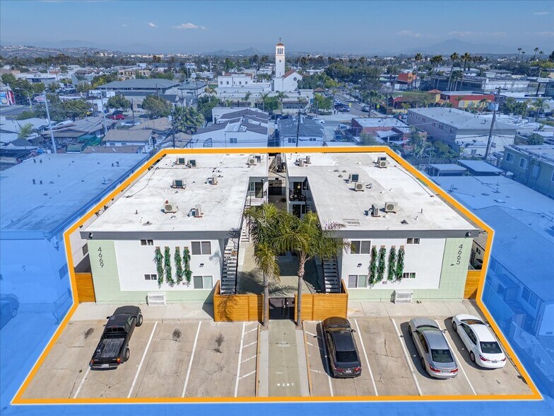 4665-4669 34th St, San Diego, CA à vendre - Photo du bâtiment - Image 3 de 14