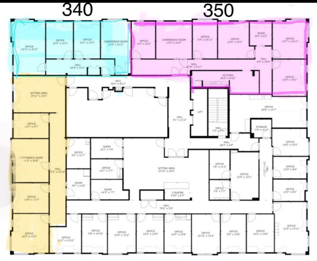 8233 Old Courthouse Rd, Vienna, VA for lease Floor Plan- Image 1 of 2