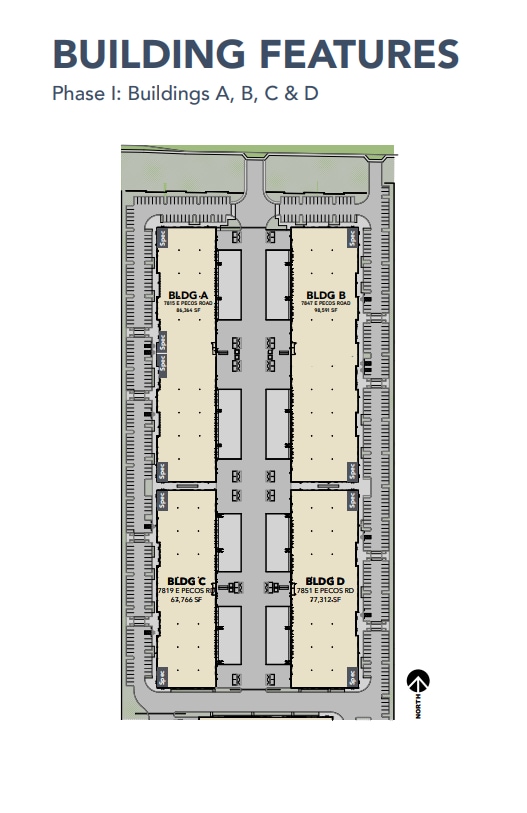 7815 E Pecos Rd, Mesa, AZ for lease Aerial- Image 1 of 3