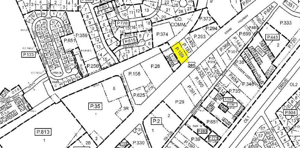 2235 Crain hwy, Waldorf, MD for sale - Plat Map - Image 3 of 3