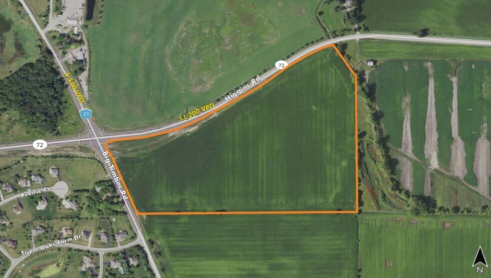 Rt 72 & Big Timber Rd, Elgin, IL à vendre - Photo du bâtiment - Image 1 de 2