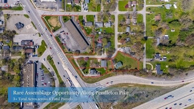 7352-7360 E Pendleton Pike, Indianapolis, IN - Aerial  map view - Image1