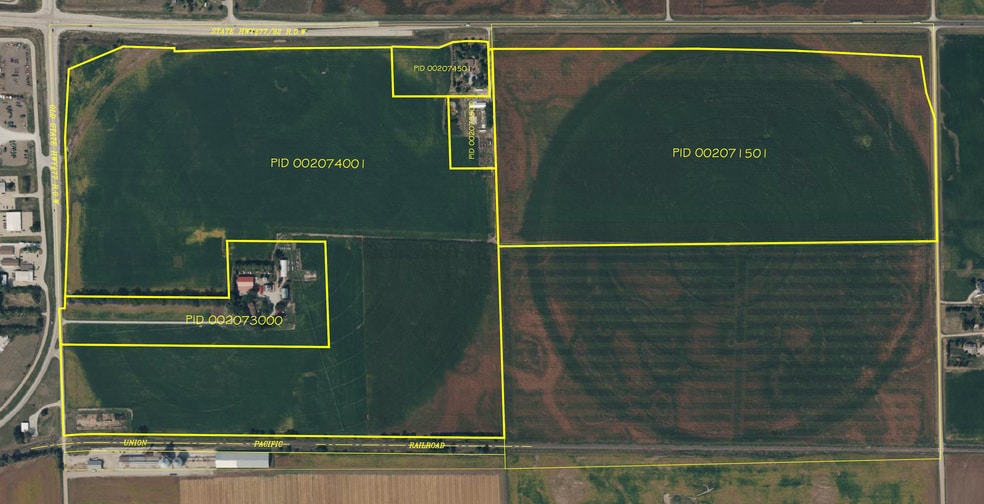 1566 County Road 16, Wahoo, NE à vendre - Aérien - Image 3 de 3