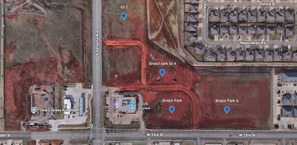 NEC N Santa Fe Ave & NE 150th St, Edmond, OK - AÉRIEN Vue de la carte