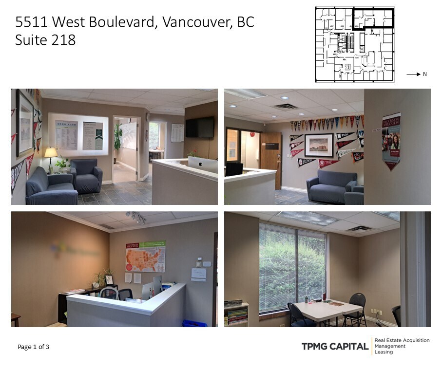 5511 West Blvd, Vancouver, BC à louer Photo intérieure- Image 1 de 3