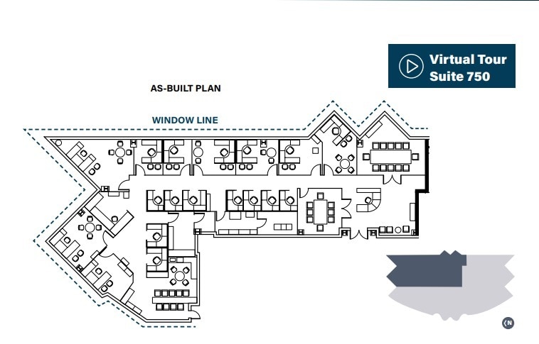 8880 Rio San Diego Dr, San Diego, CA à louer Plan d’étage- Image 1 de 4