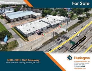Plus de détails pour 5001-5005 Gulf Fwy, Houston, TX - Industriel à vendre