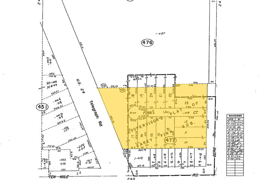 25200 Telegraph Rd, Southfield, MI à vendre - Plan cadastral - Image 2 de 29