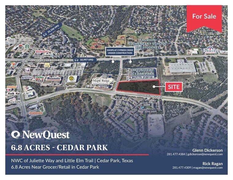Juliette Way, Cedar Park, TX à vendre - Aérien - Image 2 de 2