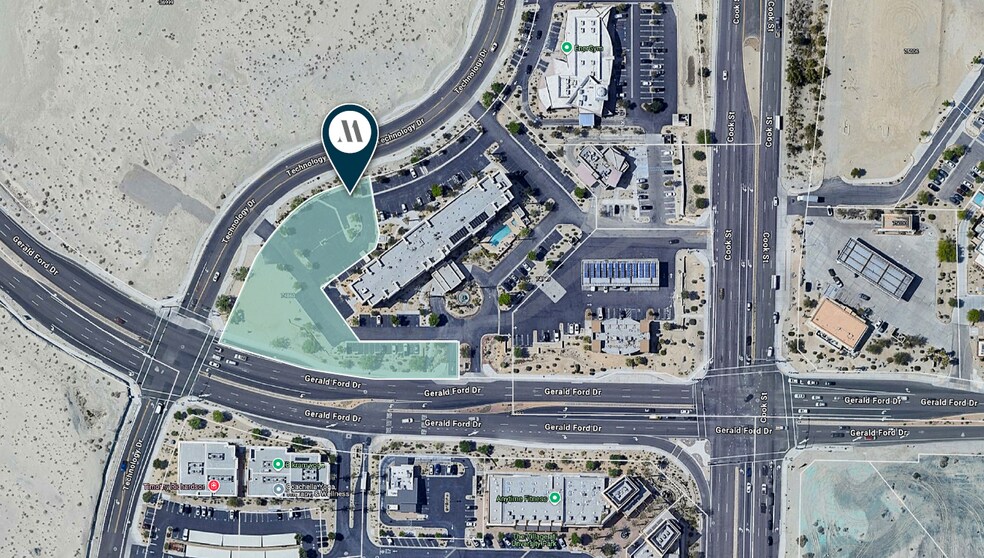 Gerald Ford Dr, Palm Desert, CA à vendre - Aérien - Image 2 de 2