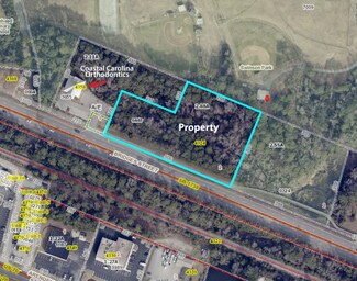 Plus de détails pour 4324 Bridges St, Morehead City, NC - Terrain à vendre