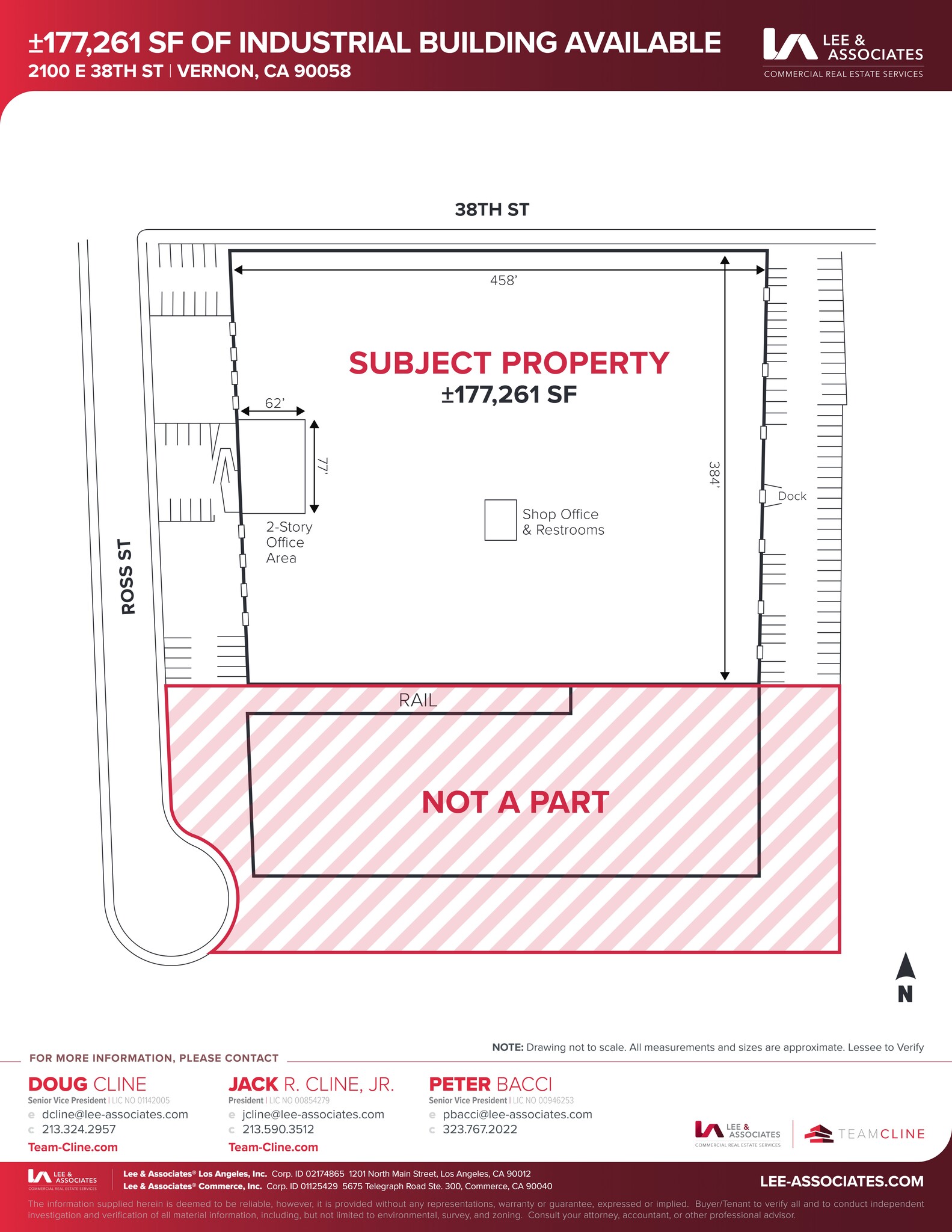 2100 E 38th St, Vernon, CA à louer Plan de site- Image 1 de 1