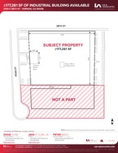 2100 E 38th St, Vernon, CA à louer Plan de site- Image 1 de 1