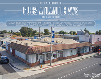 Plus de détails pour 6082-6090 Atlantic Ave, Long Beach, CA - Vente au détail à vendre