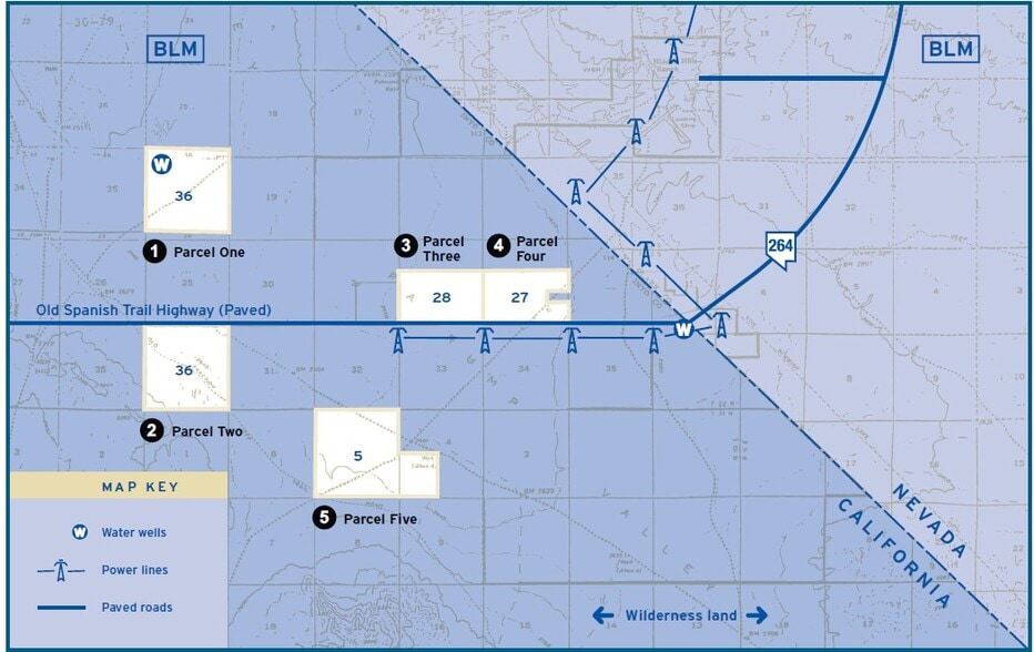 Cal/Nevada Border - 45 Minutes from Las Vegas, Tecopa, CA à vendre - Photo du bâtiment - Image 1 de 1