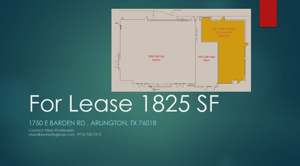 1750 Bardin Rd, Arlington, TX for lease - Floor Plan - Image 2 of 6