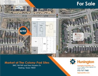 More details for SWC FM 969 and Sam Houston Dr, Bastrop, TX - Land for Sale