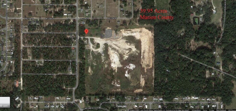 12557 SE 104th Ter, Belleview, FL à vendre - Aérien - Image 2 de 2