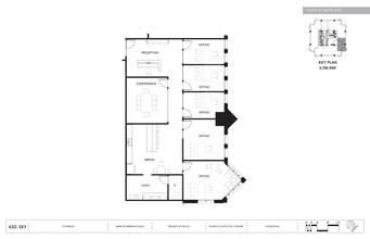 600 Peachtree St NE, Atlanta, GA à louer Plan d  tage- Image 1 de 2