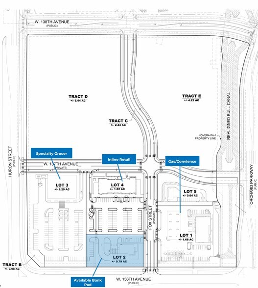 13610 Huron St, Broomfield, CO à vendre - Plan de site - Image 2 de 2