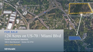 More details for 1202 S Miami Blvd, Durham, NC - Land for Sale