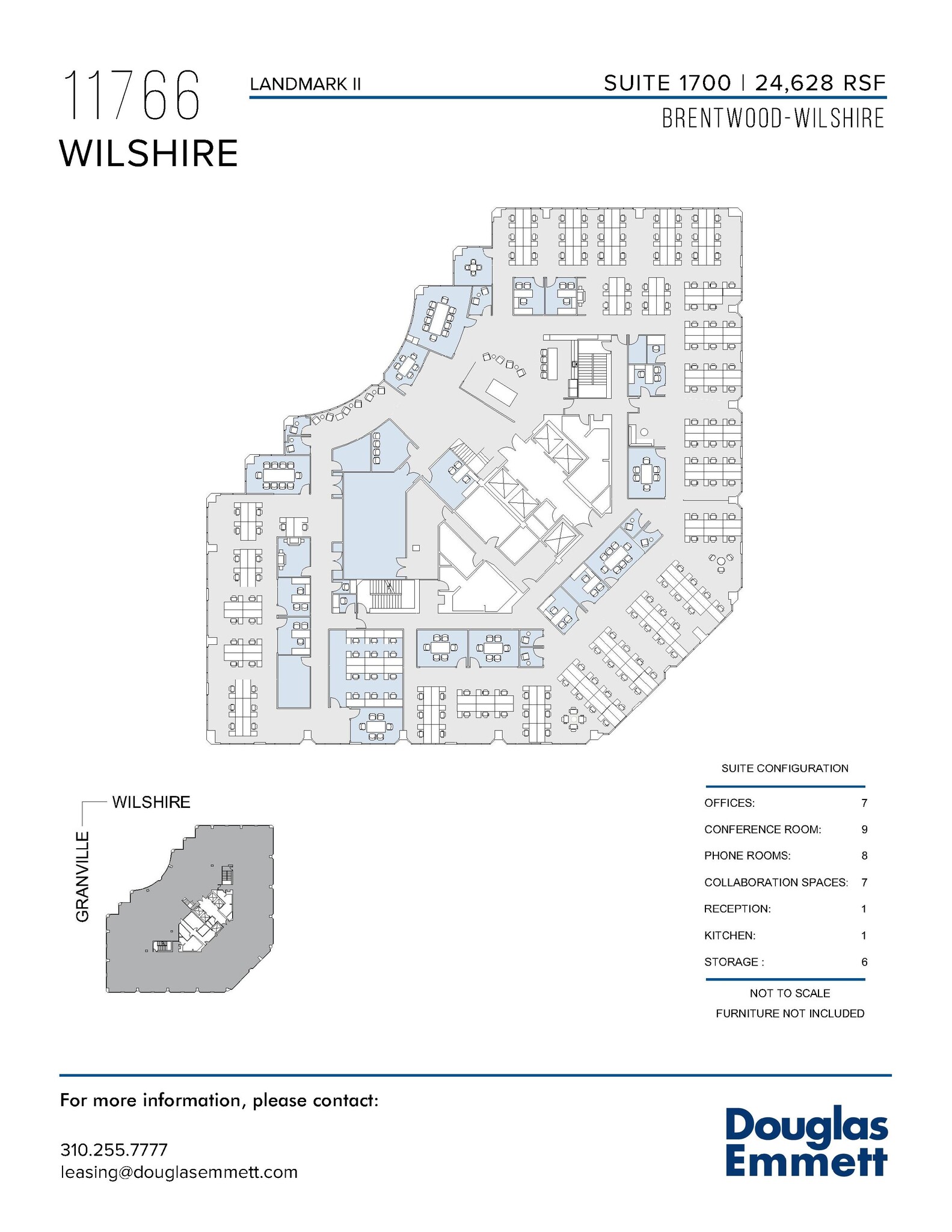 11766 Wilshire Blvd, Los Angeles, CA à louer Plan d  tage- Image 1 de 1