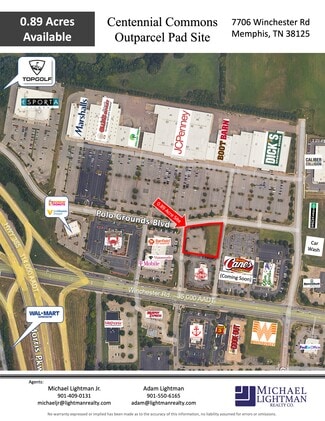 More details for Polo Grounds Blvd, Memphis, TN - Land for Sale