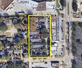 2675-2689 Gessner Rd, Houston, TX - Aerial  map view