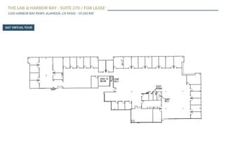 1310-1430 Harbor Bay Pky, Alameda, CA à louer Plan d’étage- Image 1 de 1