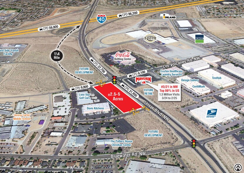 Unser Blvd, Albuquerque, NM à vendre - Photo du bâtiment - Image 1 de 3