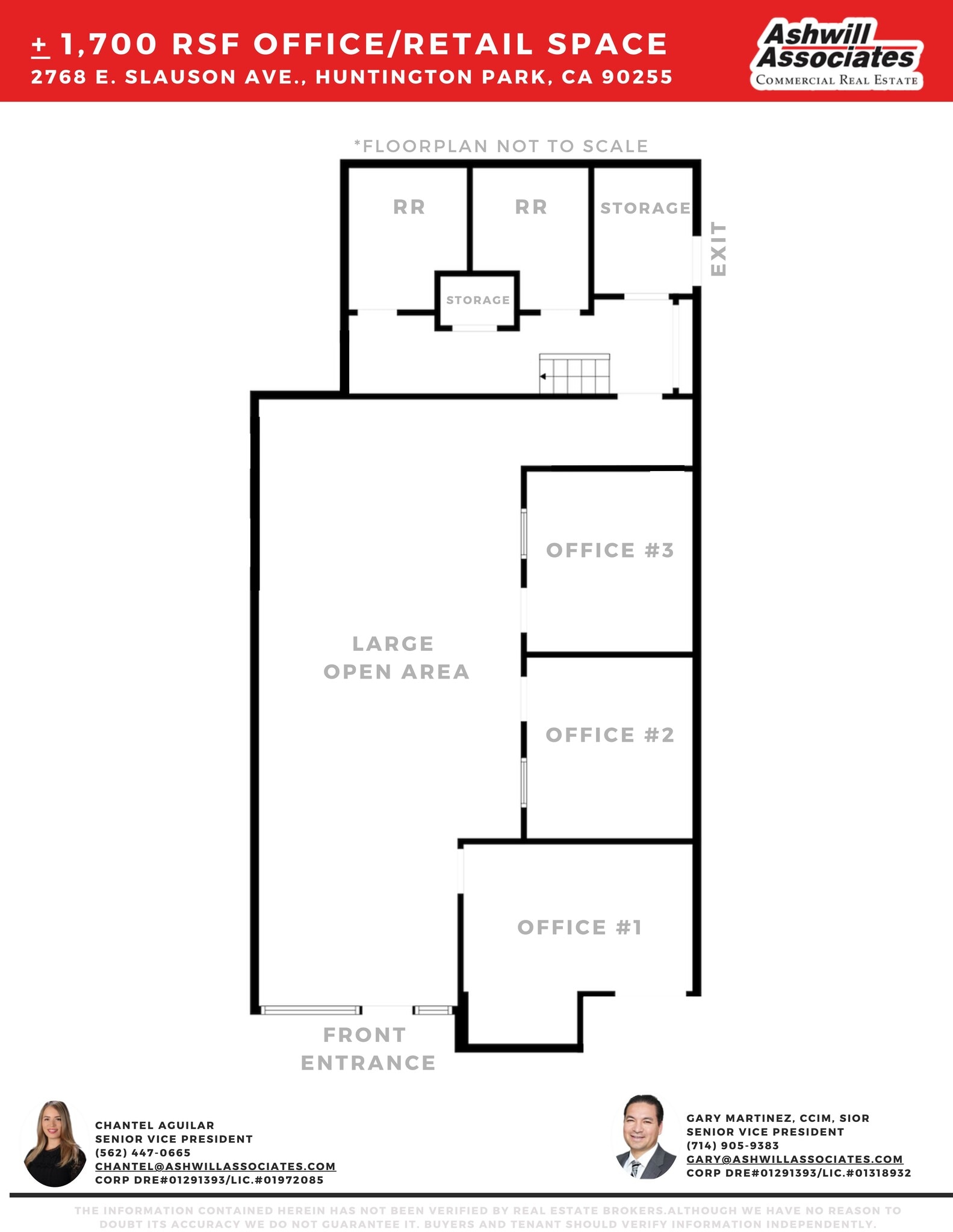 2768-2770 E Slauson Ave, Huntington Park, CA à louer Plan de site- Image 1 de 1