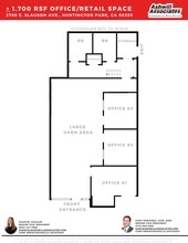 2768-2770 E Slauson Ave, Huntington Park, CA à louer Plan de site- Image 1 de 1