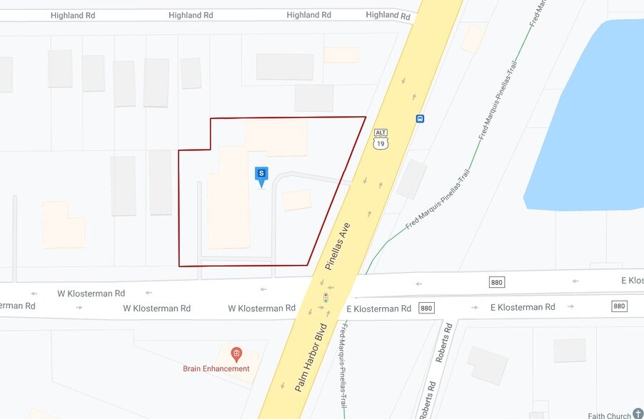 1960-1992 S Alt 19 Hwy, Tarpon Springs, FL for lease - Plat Map - Image 2 of 6