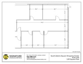 725 S Adams Rd, Birmingham, MI for lease Floor Plan- Image 1 of 1