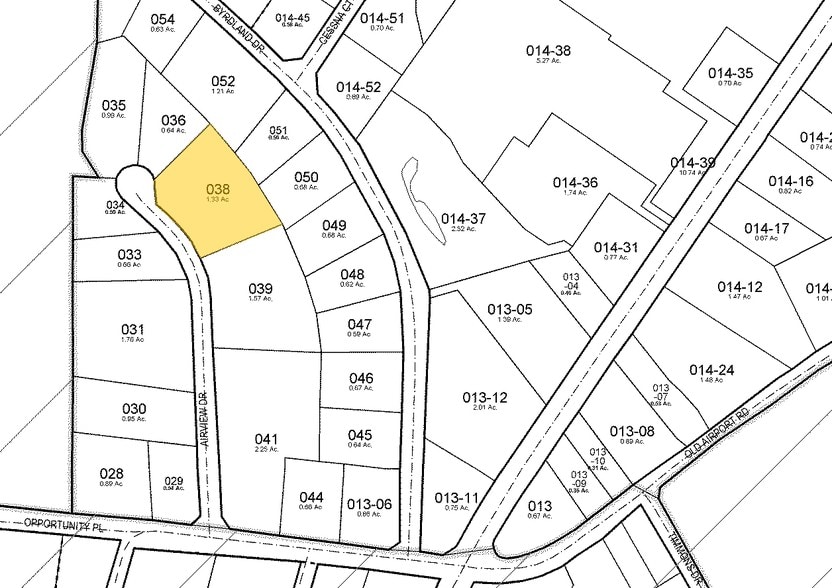 52-58 Airview Dr, Greenville, SC for lease - Plat Map - Image 3 of 6