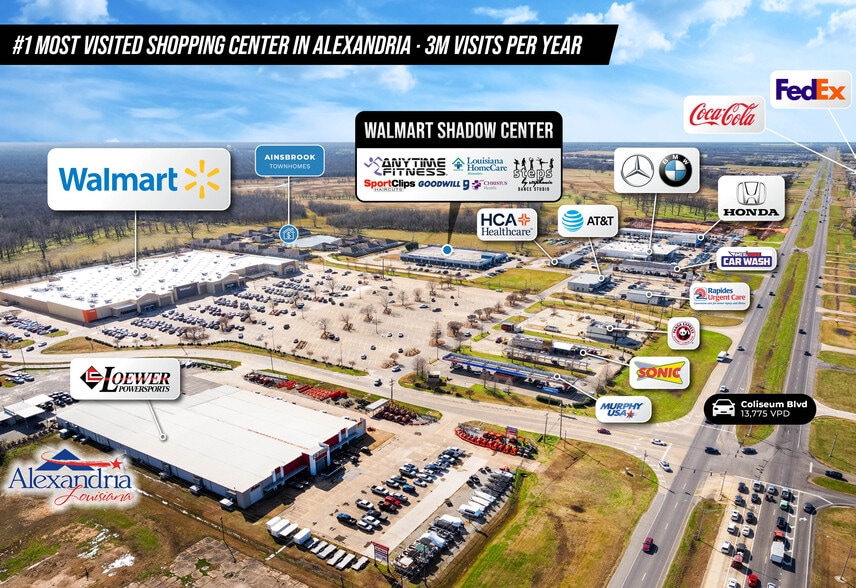6501 Coliseum Blvd, Alexandria, LA for sale - Building Photo - Image 2 of 4