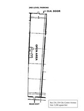 250 City Centre Ave, Ottawa, ON for lease Floor Plan- Image 2 of 7