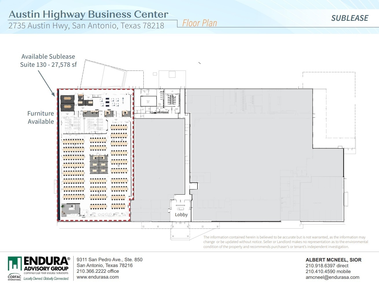 2735 Austin Hwy, San Antonio, TX for lease Floor Plan- Image 1 of 1