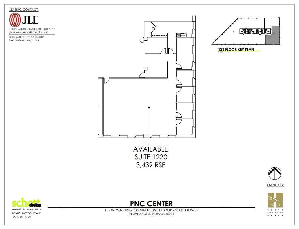 101-115 W Washington St, Indianapolis, IN for lease Floor Plan- Image 1 of 1