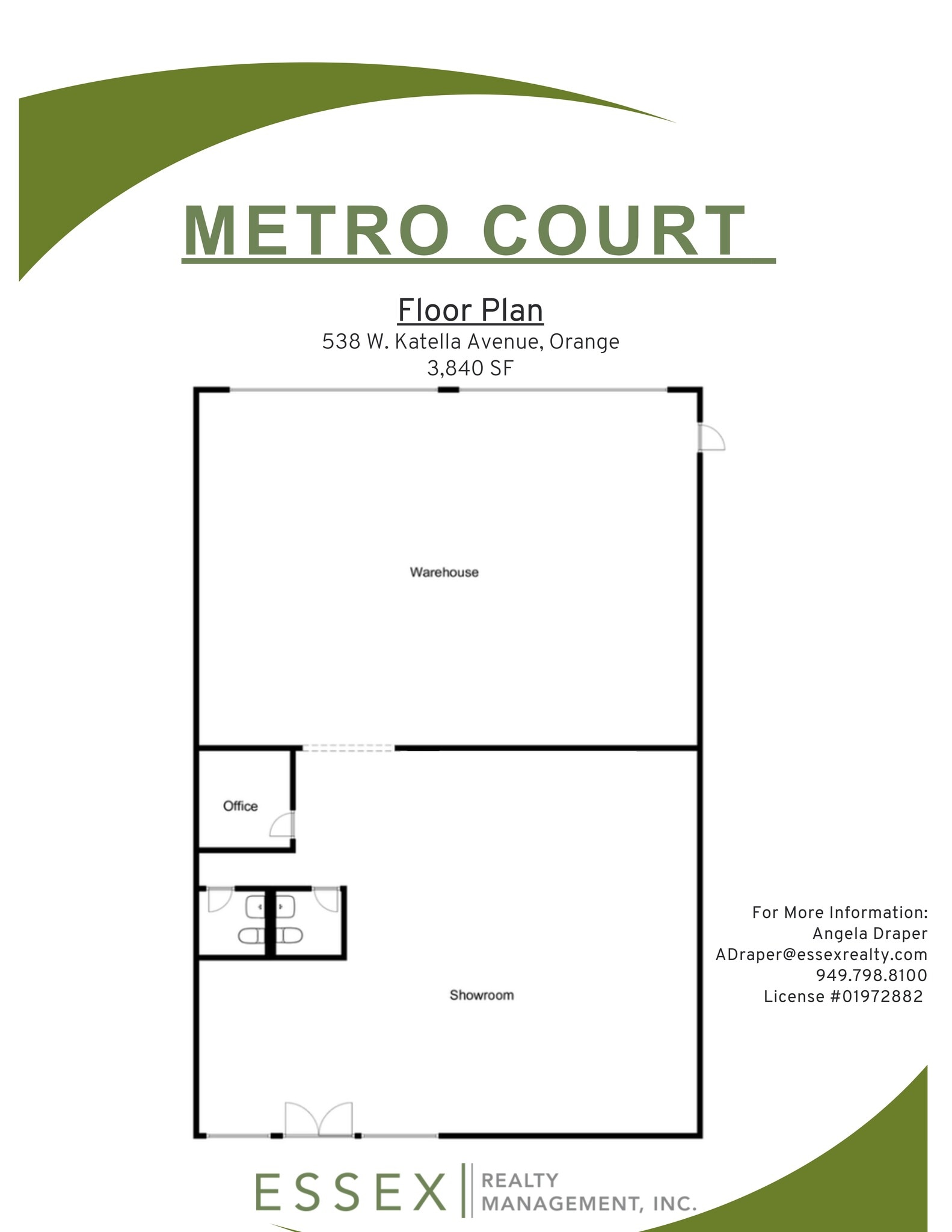 514-538 W Katella Ave, Orange, CA à louer Plan de site- Image 1 de 4